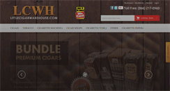 Desktop Screenshot of littlecigarwarehouse.com